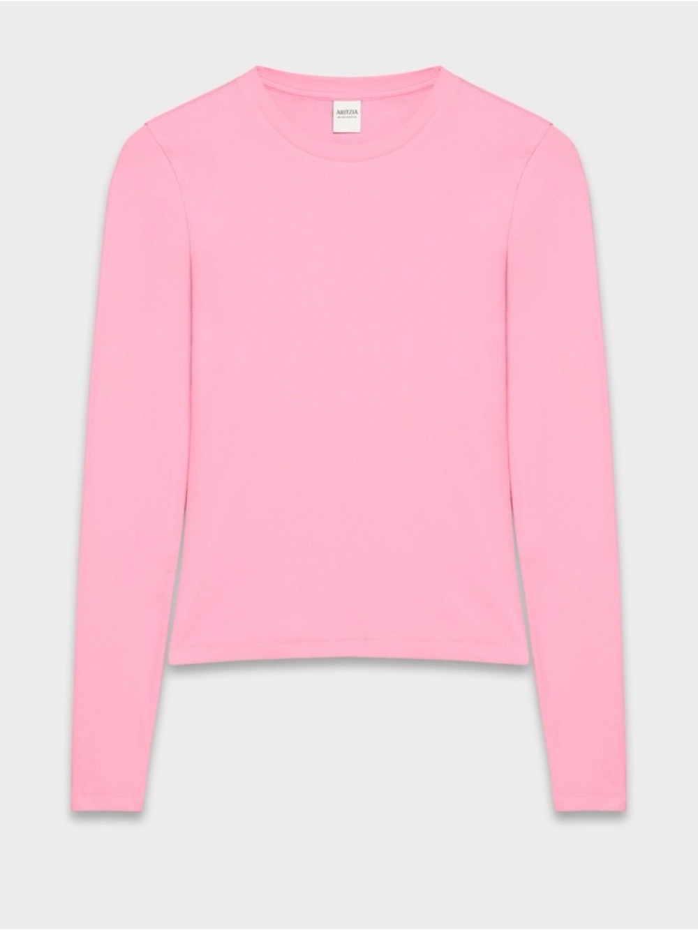 Aritzia homestretch rib solo Pink Long-Sleeve